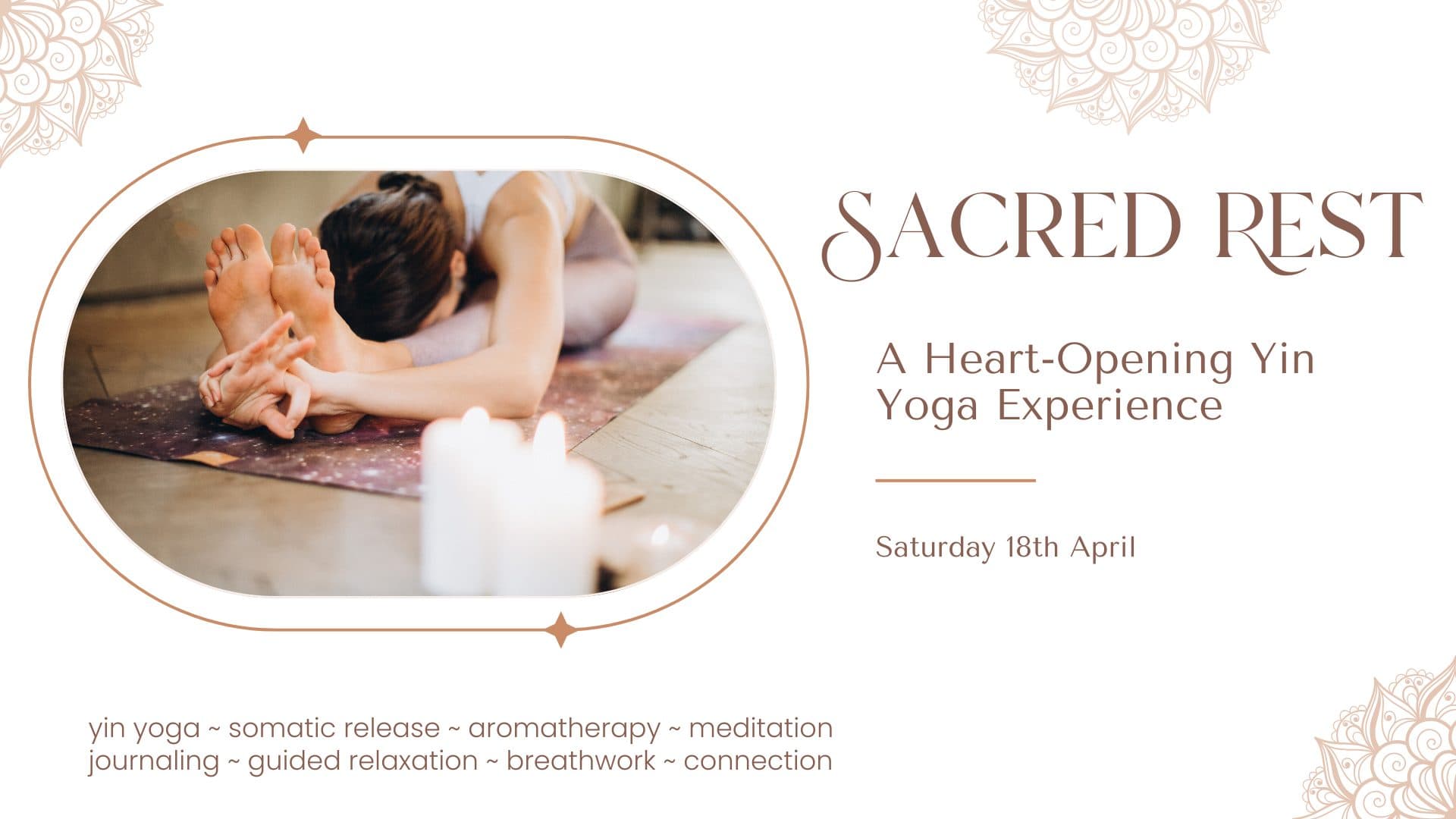 Sacred Rest: A Heart-Opening Yin Yoga Experience