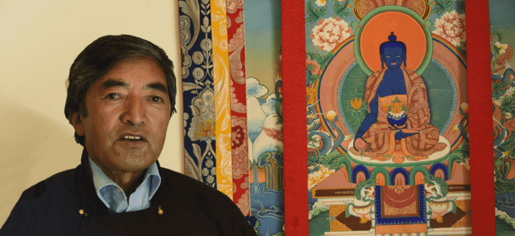 Besuch von Amchi Tsewang Smanla