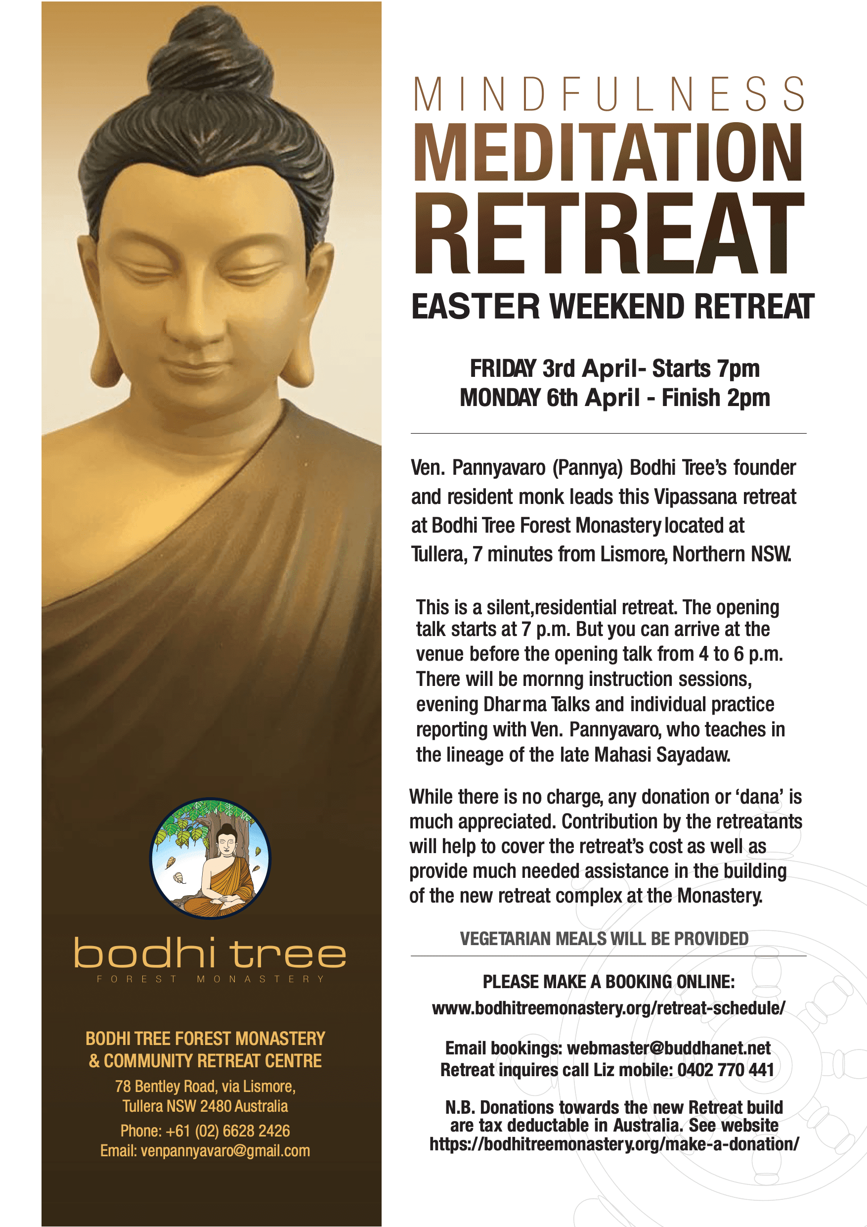 Easter Residential Retreat