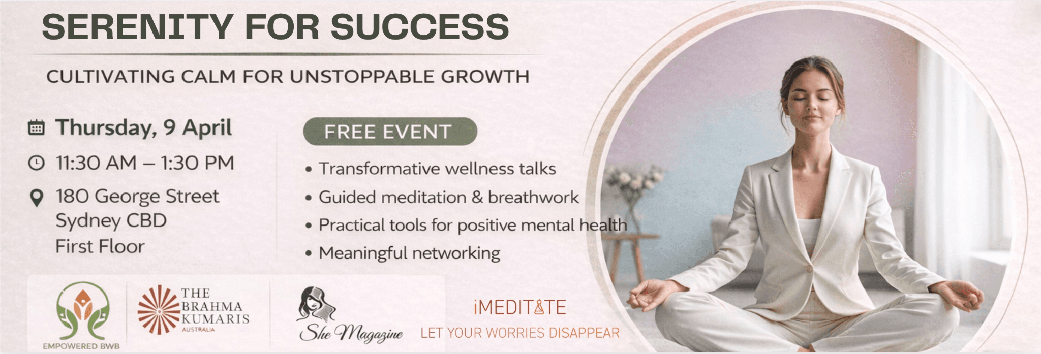 Serenity for Success – Cultivating Calm for unstoppable growth