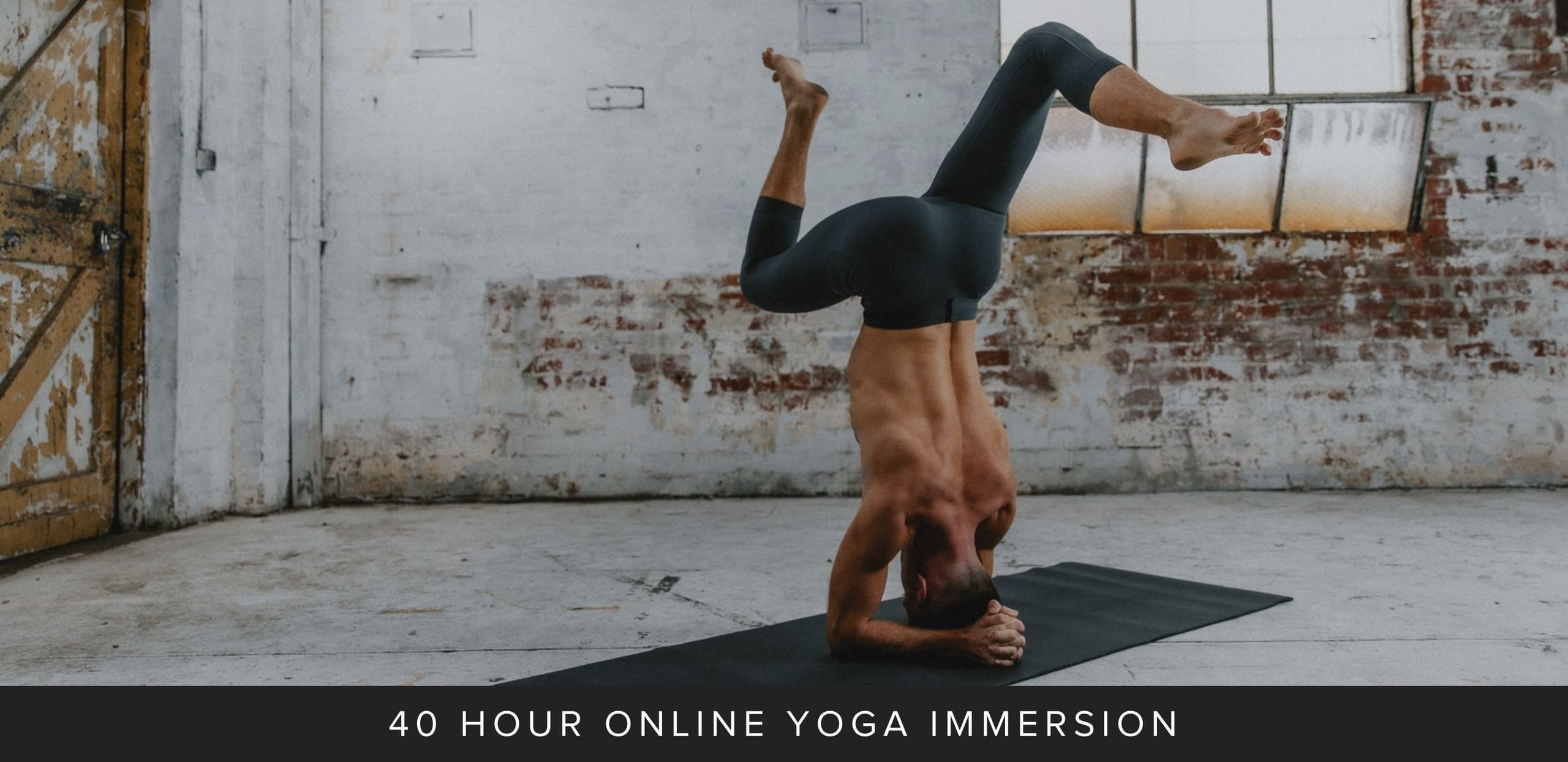 40 Hour Deepen Your Practice Yoga Immersion