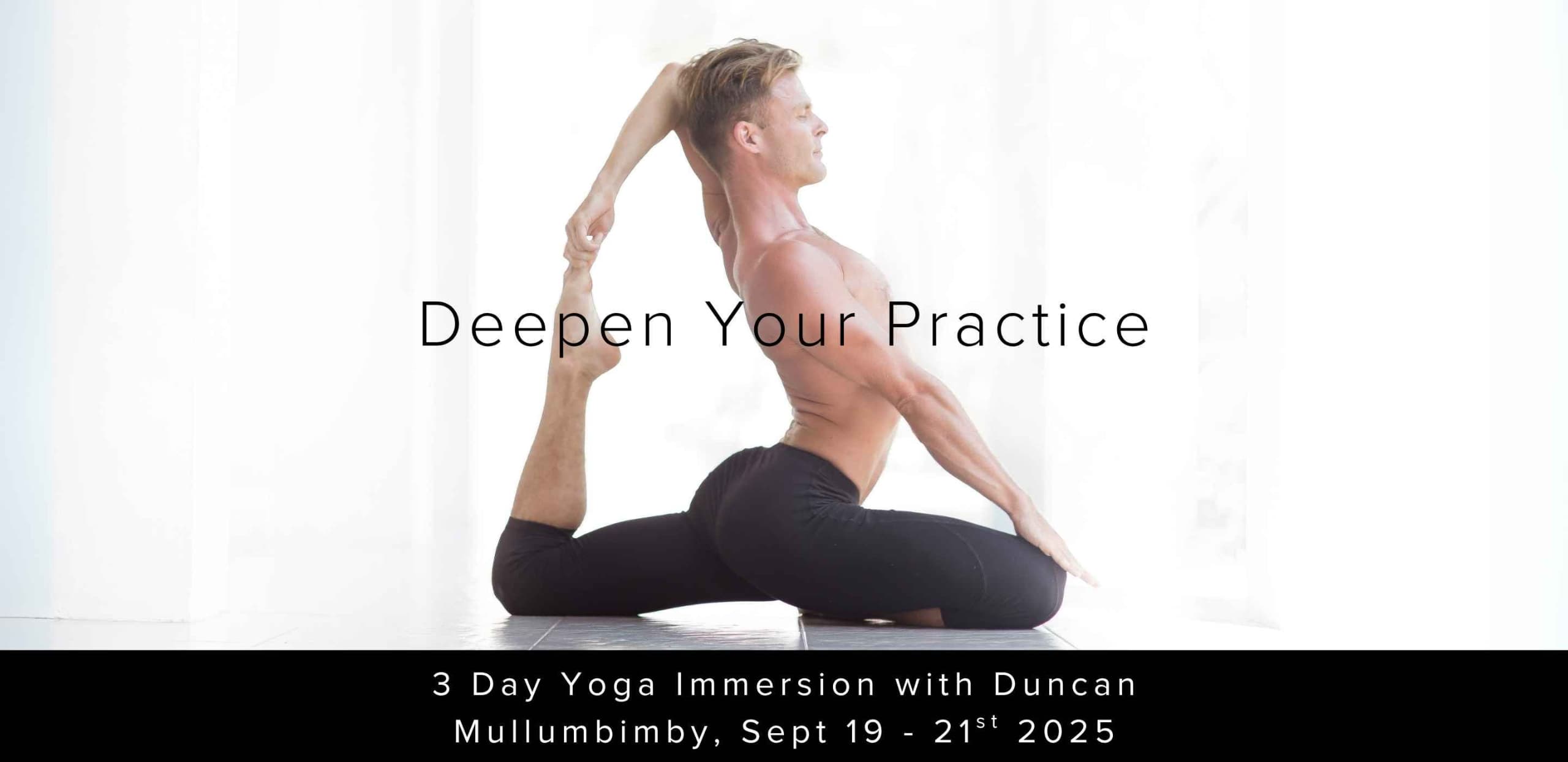 Deepen Your Practice - 3 Day Immersion