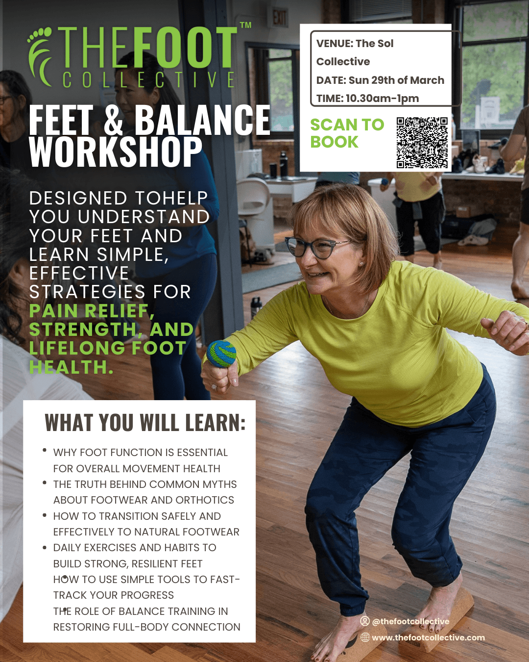 Foot & Balance Workshop - With The Foot Collective
