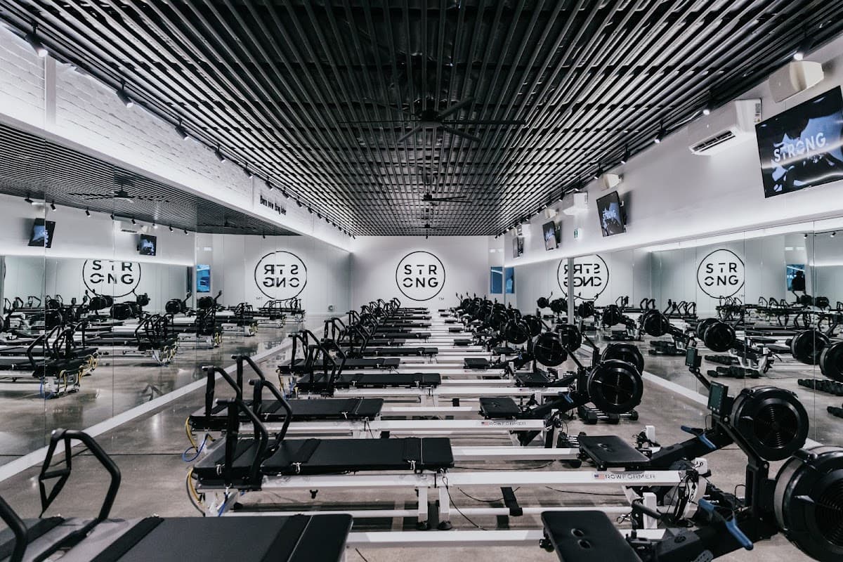 STRONG Pilates Broadmeadow logo