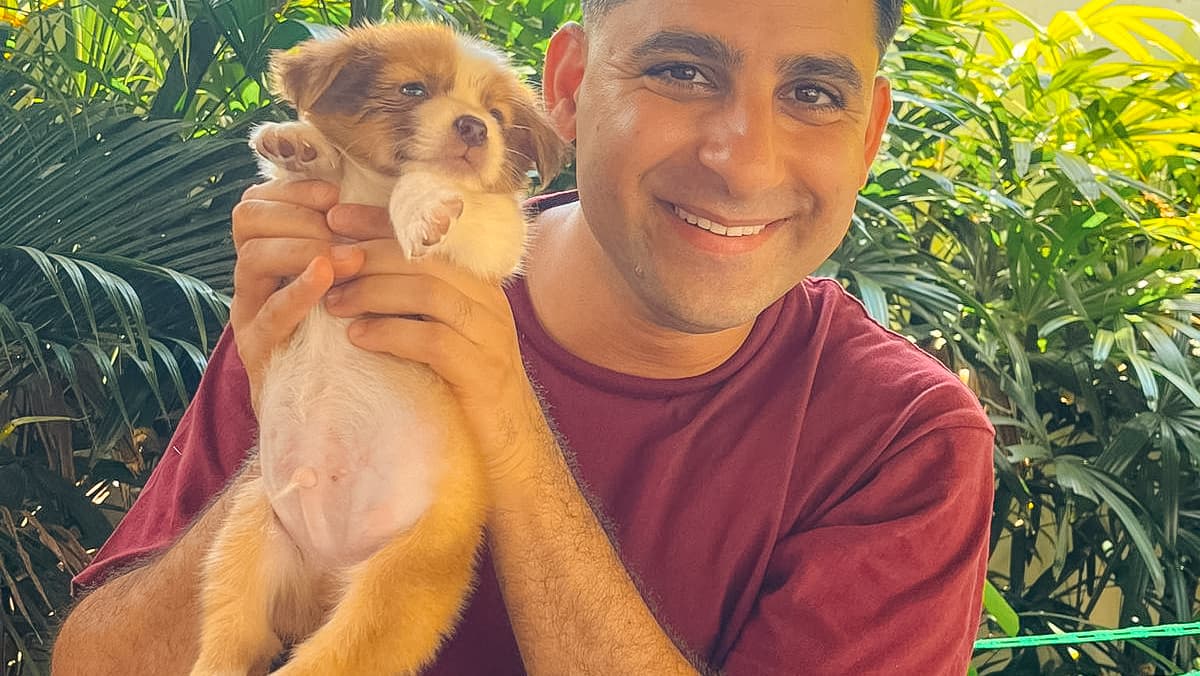 Yoga with Puppies Bali