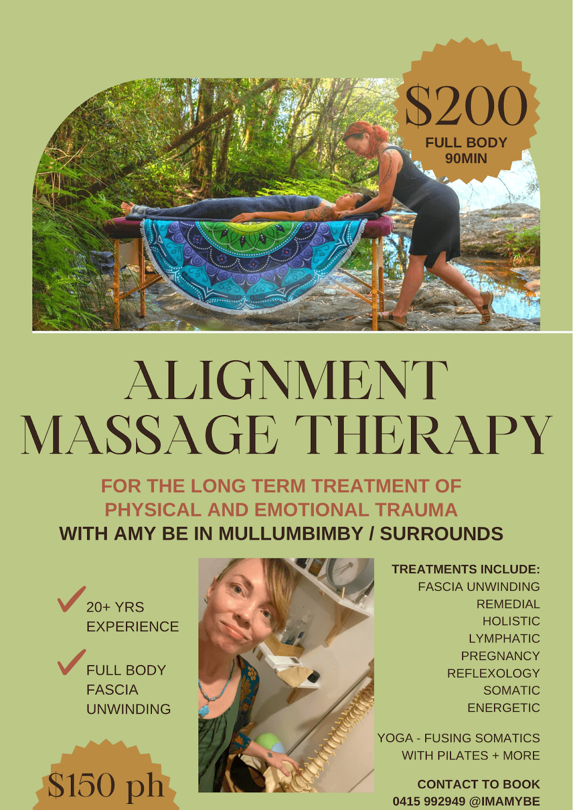 Alignment Massage & Yoga with Amy Be