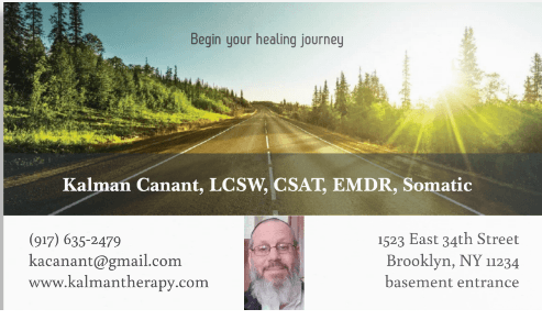 Kalman Canant, LCSW, CSAT, EMDR, Somatic logo