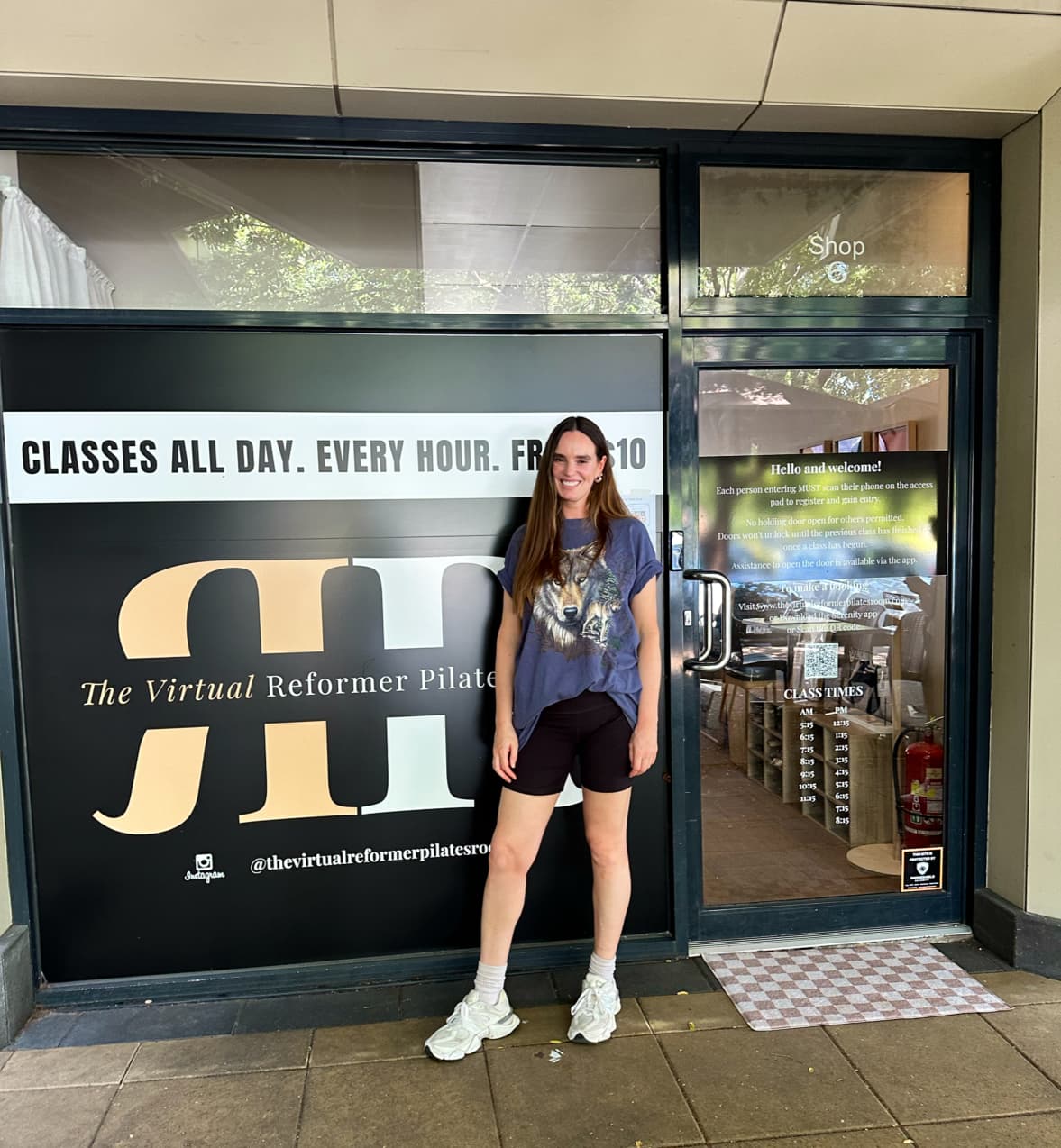 The Virtual Reformer Pilates Room