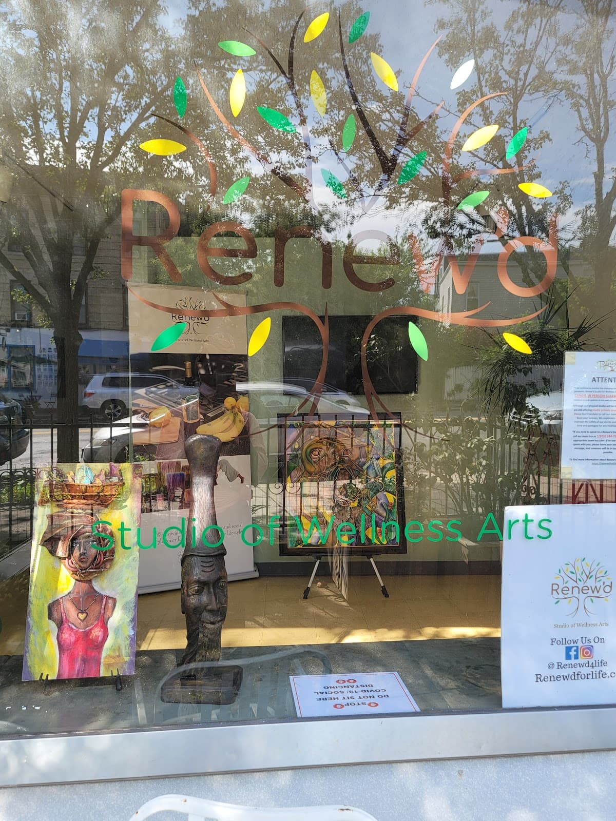 Renew'd Studio of Wellness Arts logo