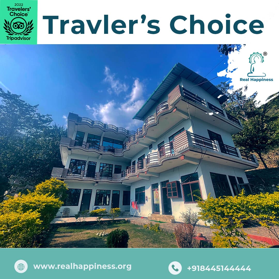 Real Happiness - Meditation in India logo