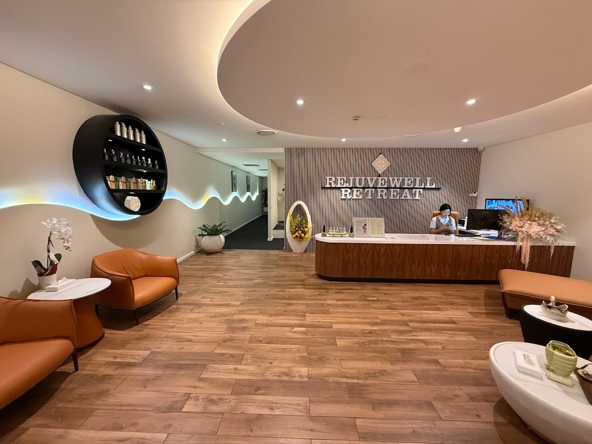 REJUVEWELL RETREAT Massage & Beauty Therapy logo