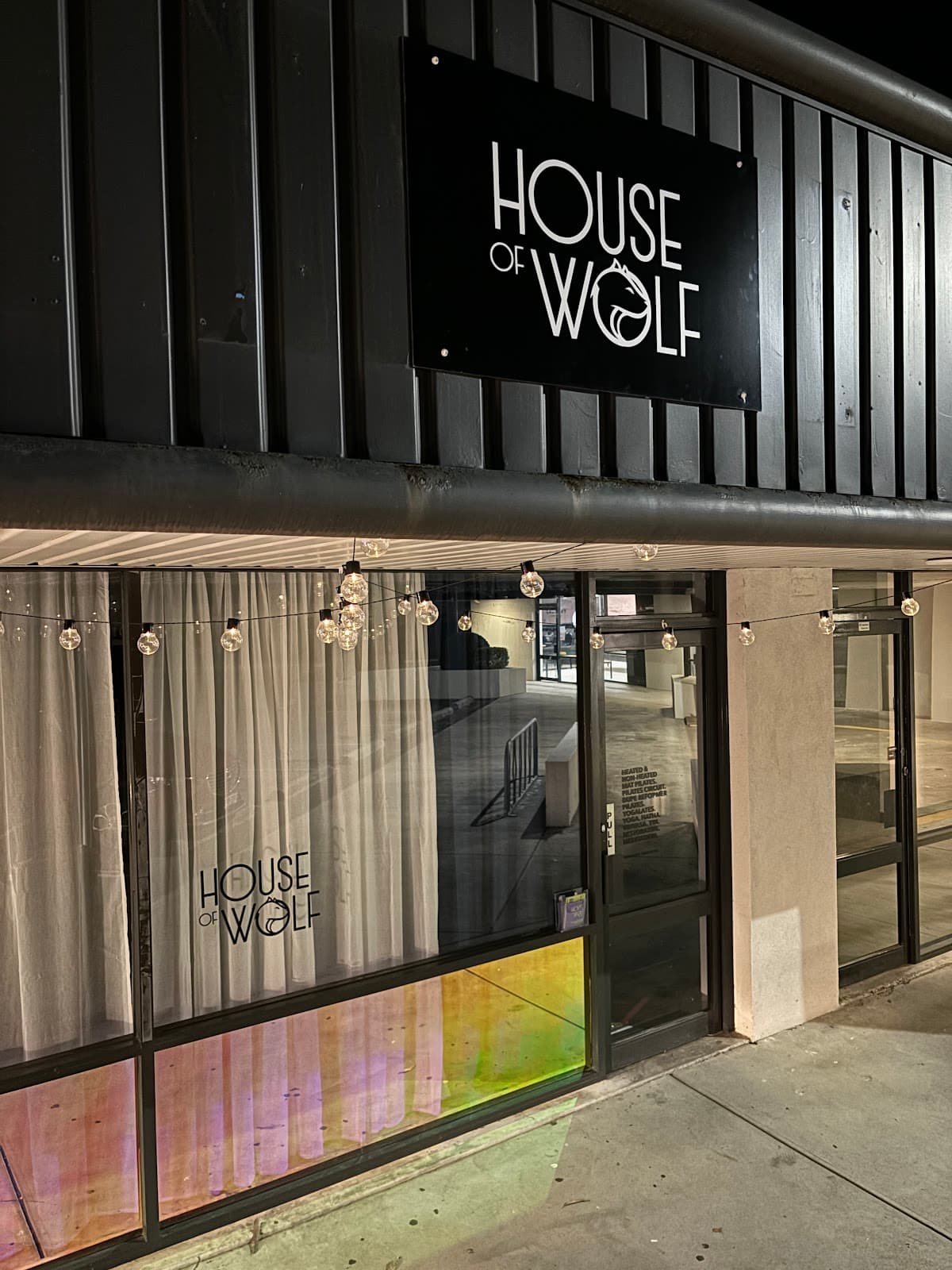 House of Wolf Yoga & Pilates Studio logo