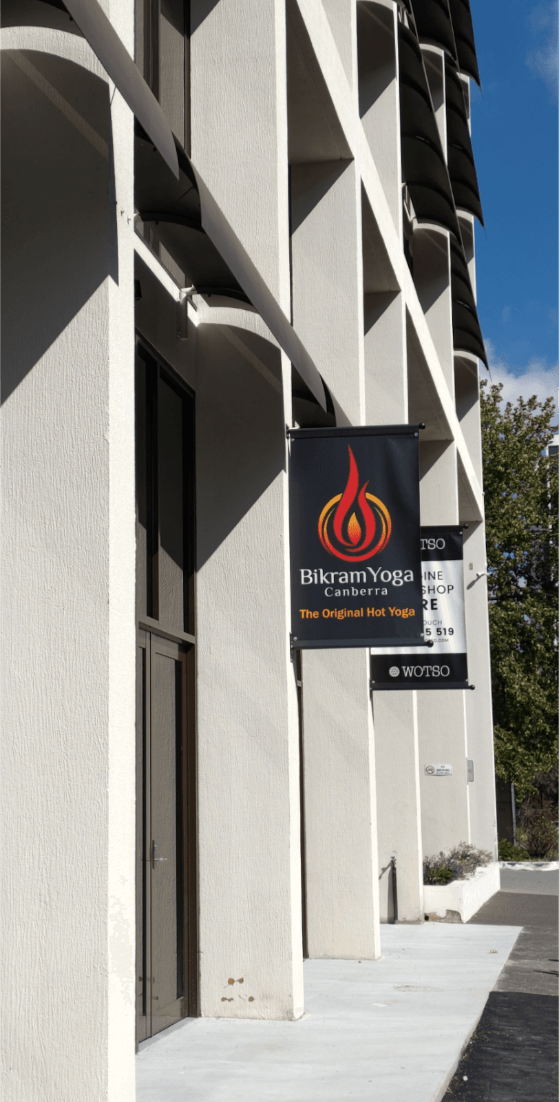 Bikram Yoga Canberra logo