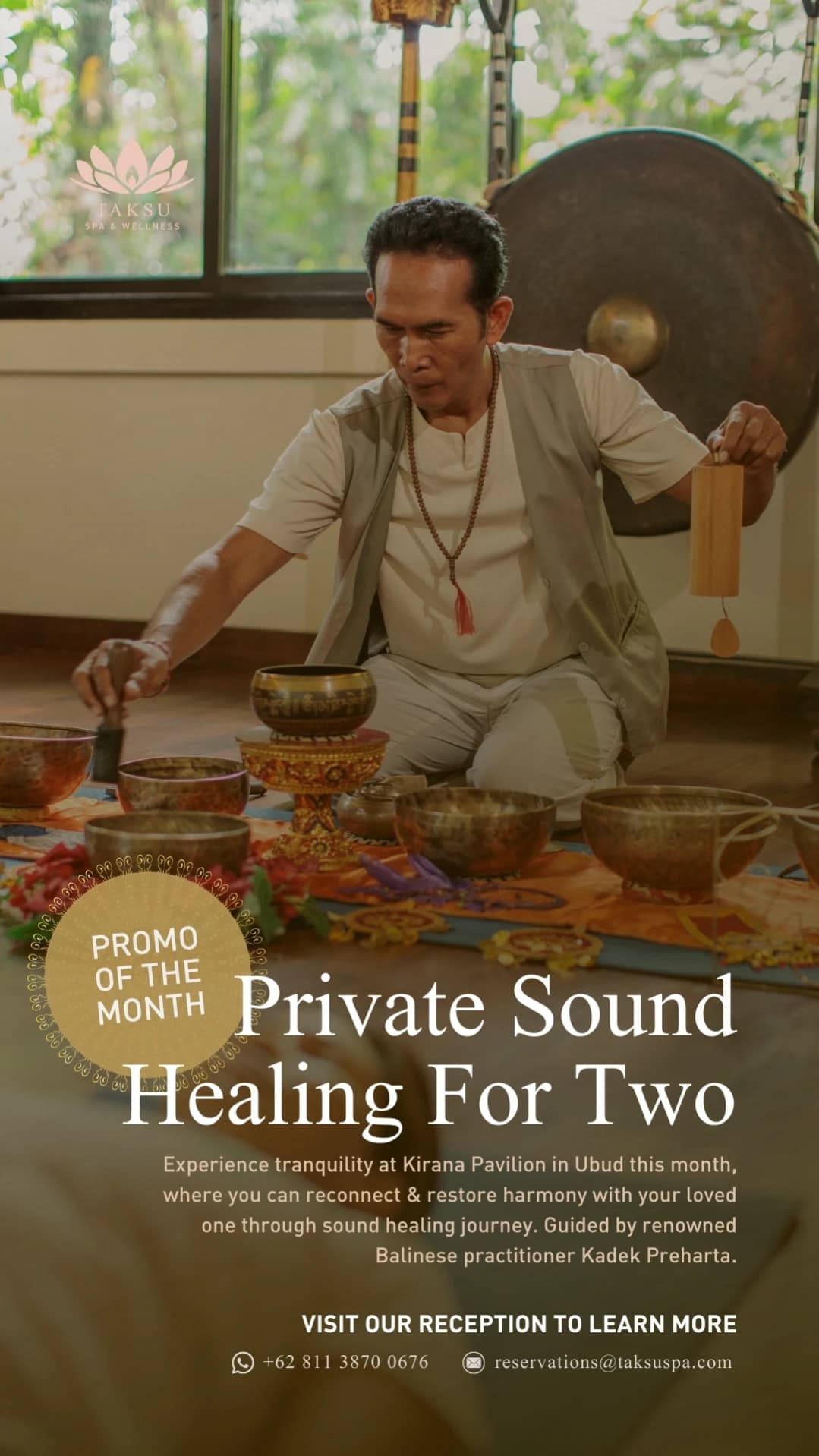 Private Sound Healing for Two