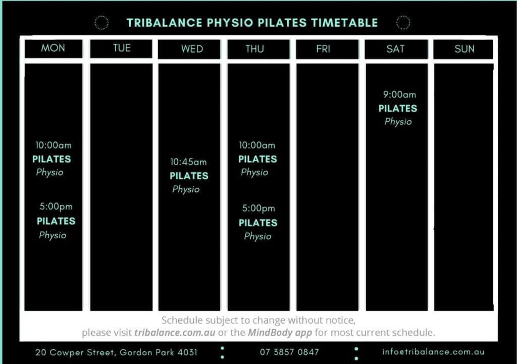 28 Day Physio Pilates Intro Program