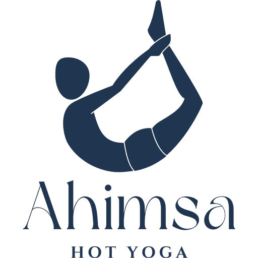 Ahimsa Hot Yoga logo
