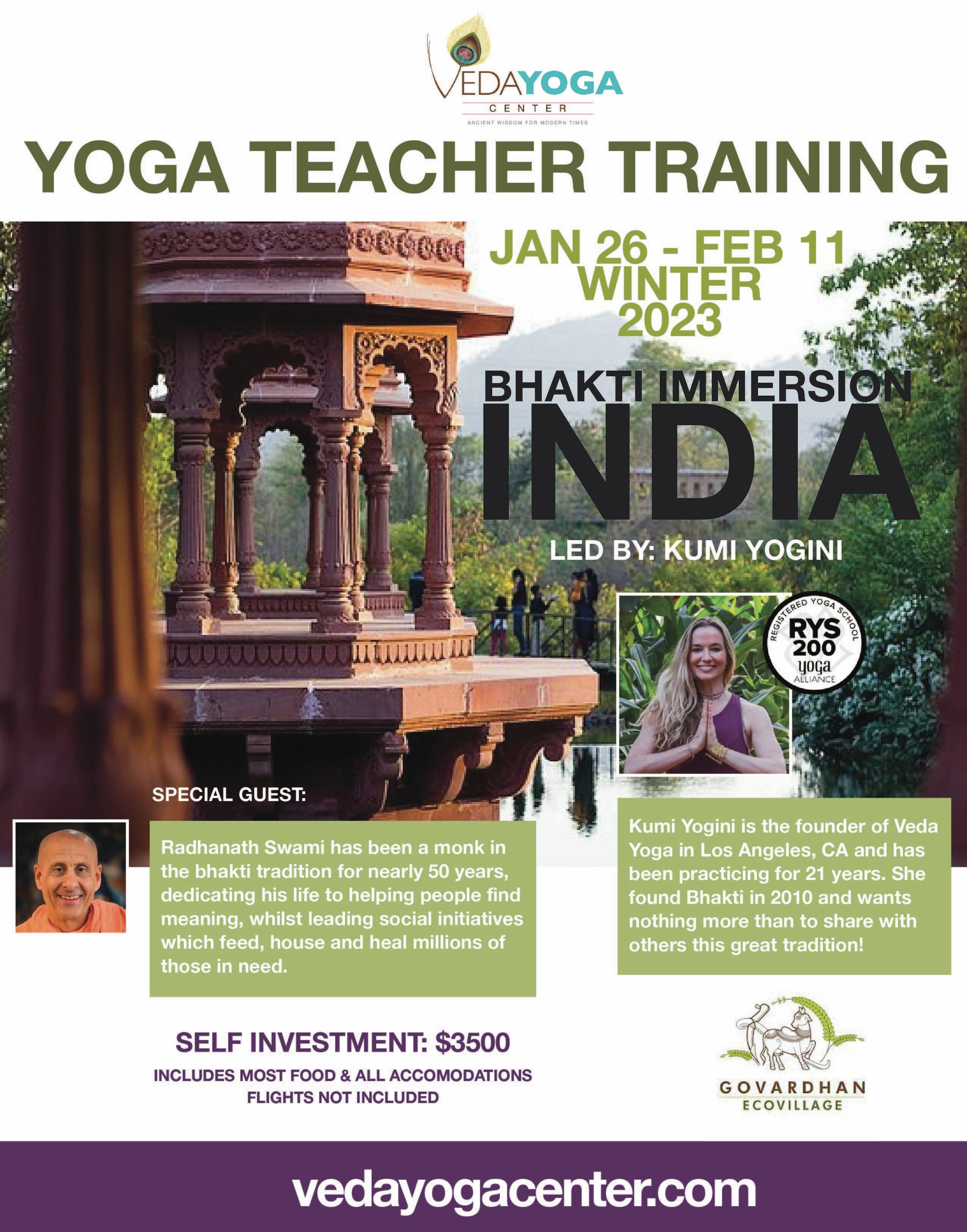 India 200 Hr YTT – Summer 2025