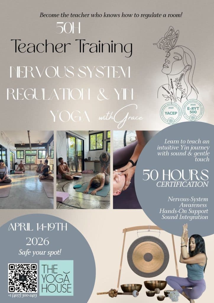 50 Hr Teacher Training: Nervous System Regulation & Yin Yoga With Grace