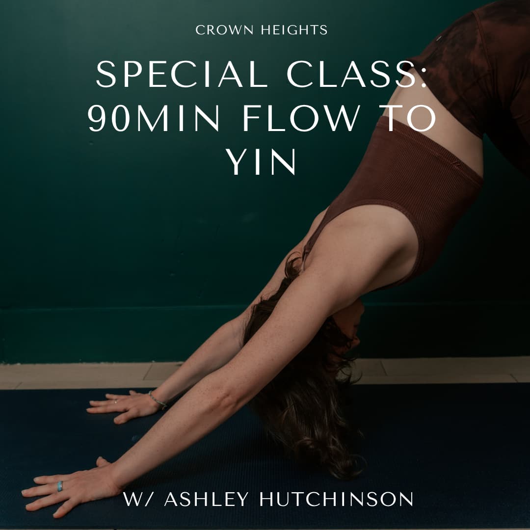 90 Minute Flow to Yin with Ashley Hutchinson 1