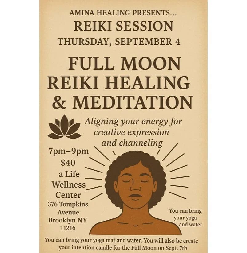 Full Moon Reiki Healing + Meditation 1