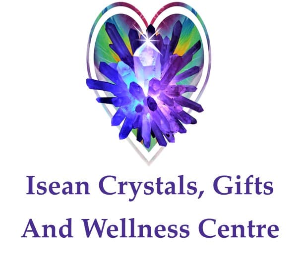Isean Crystals, Gifts and Wellness centre logo