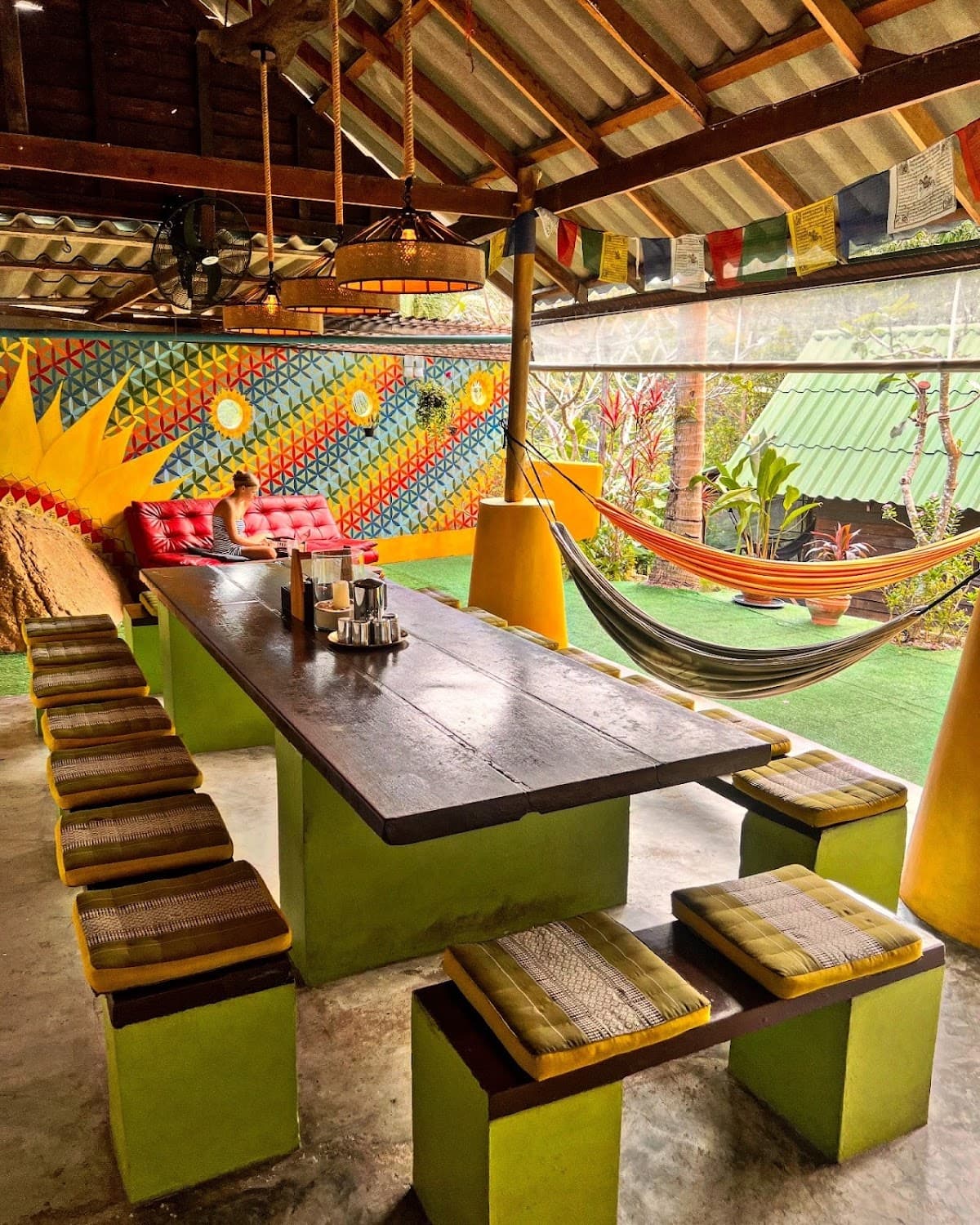 Cafe Aum @ the yoga retreat phangan