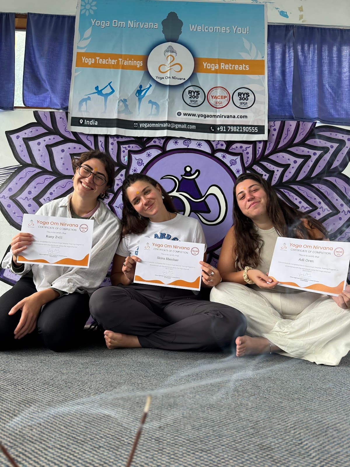 Yoga Teacher Training Dharamshala - Yoga Om Nirvana logo