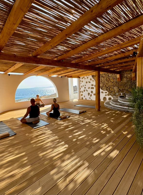 Yoga Mykonos by Mikaela