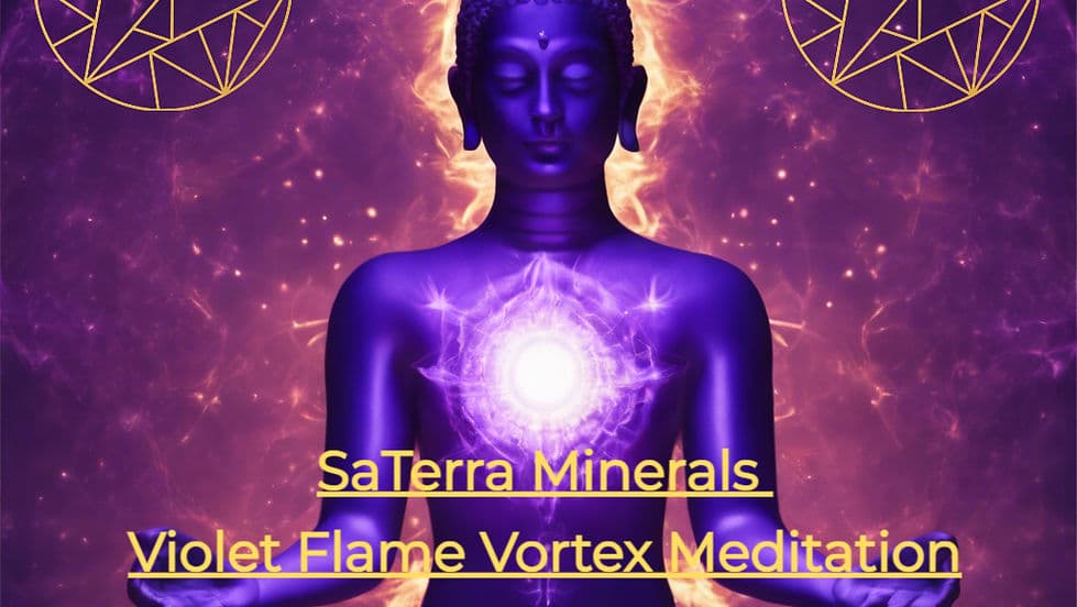 SaTerra Minerals and Wellness Center Violet Flame Meditation 1