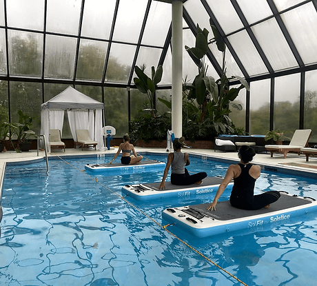 Floating Yoga in Farmingdale 1