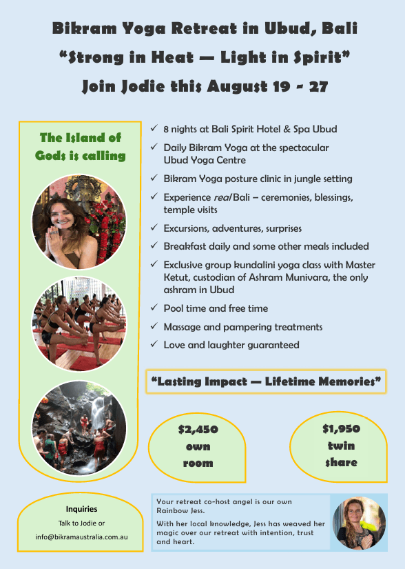 Bali Retreat - August 2026